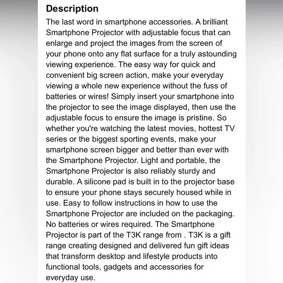 Smartphone Projector - Picture 6 of 8